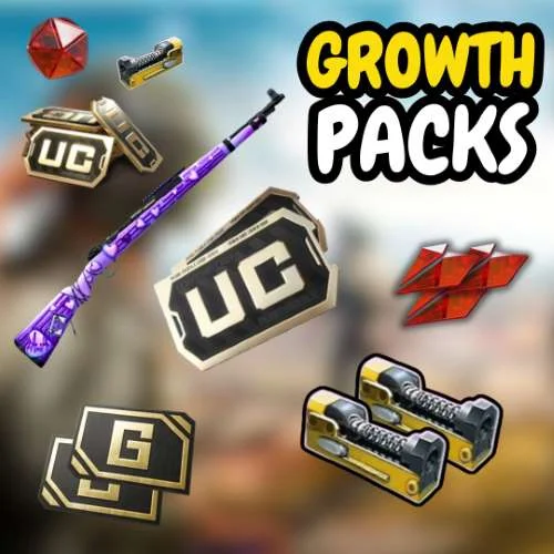 pubg mobile growth packs purchase via login for all regions at midasbuy.pk